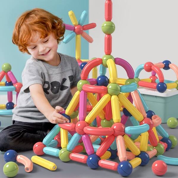 Educational Magnetic Building Blocks for Kids | 42+ pcs Set