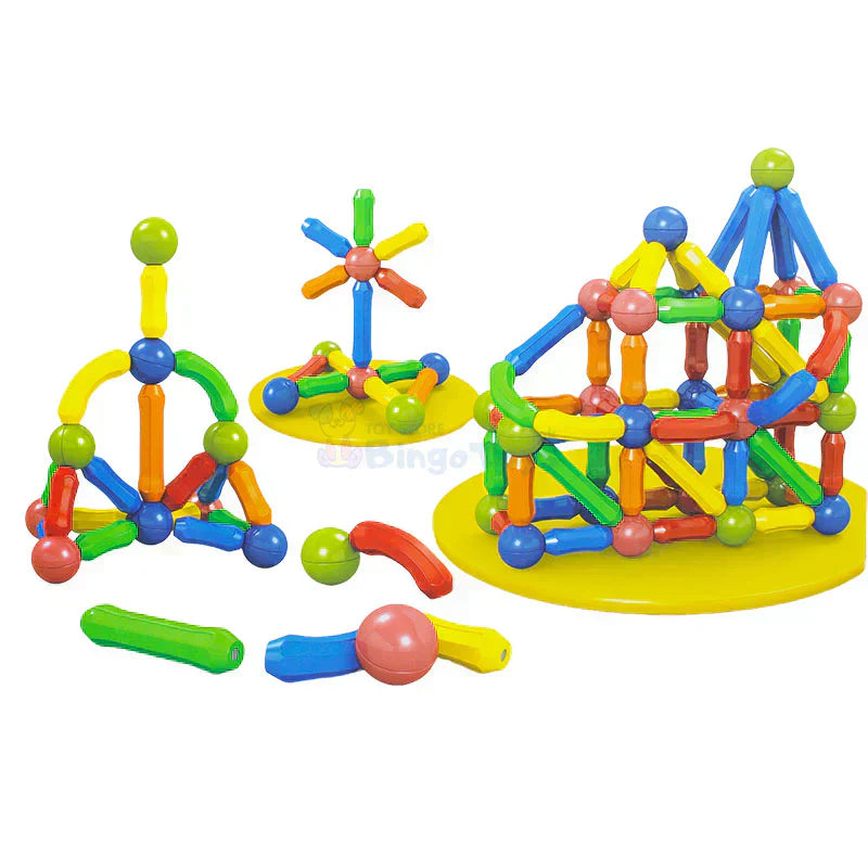 Educational Magnetic Building Blocks for Kids | 42+ pcs Set