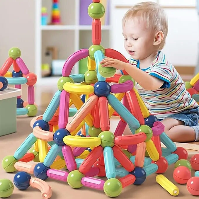 Educational Magnetic Building Blocks for Kids | 42+ pcs Set