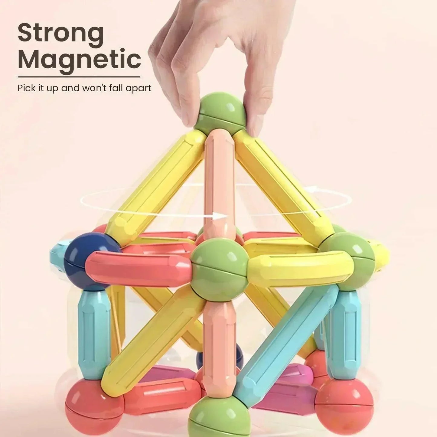 Educational Magnetic Building Blocks for Kids | 42+ pcs Set