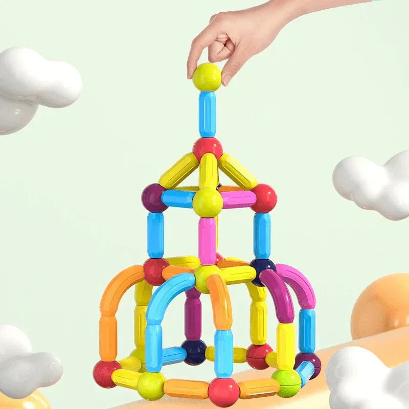 Educational Magnetic Building Blocks for Kids | 42+ pcs Set